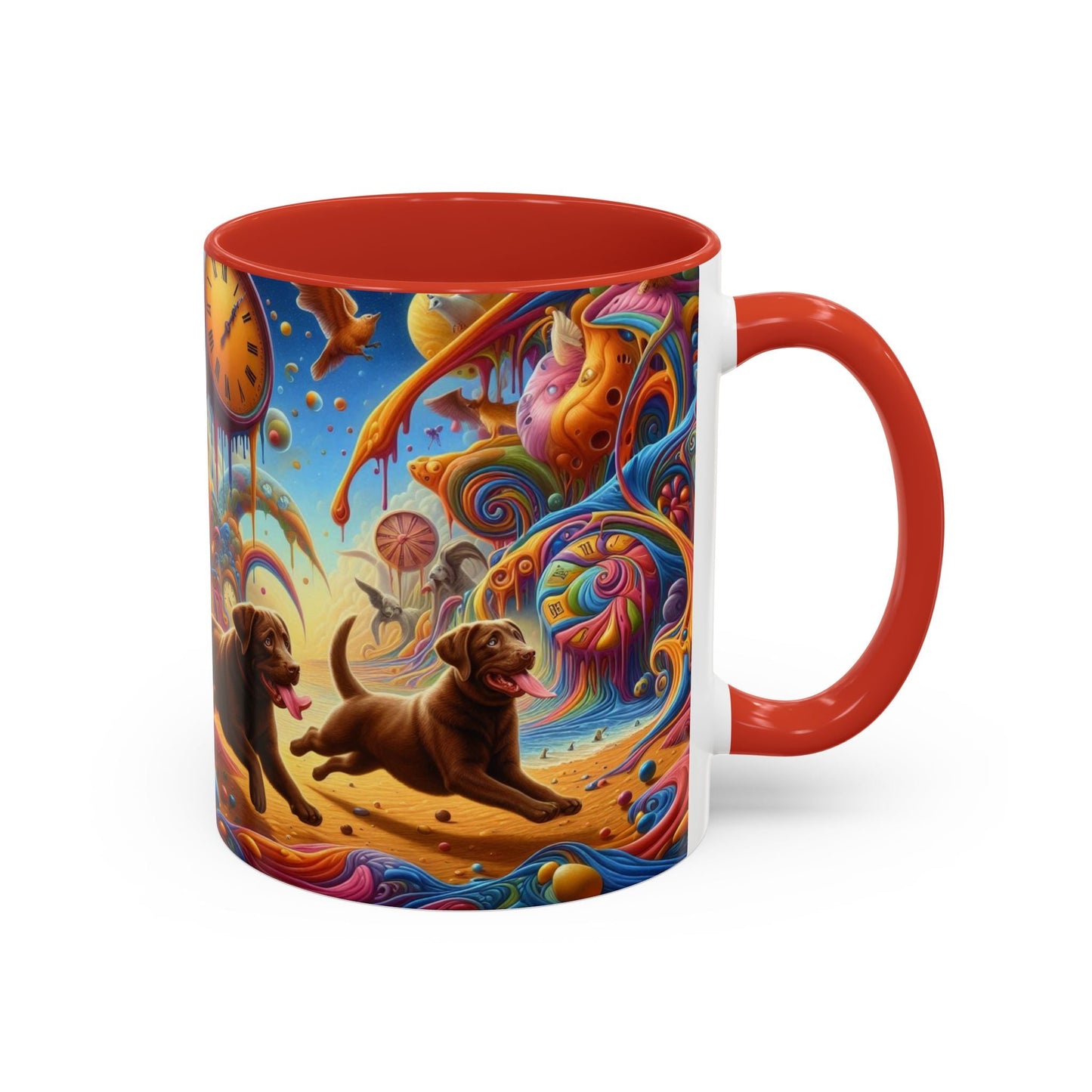 Keramiktasse mit Hunderassen-Motiv – 11 oz & 15 oz