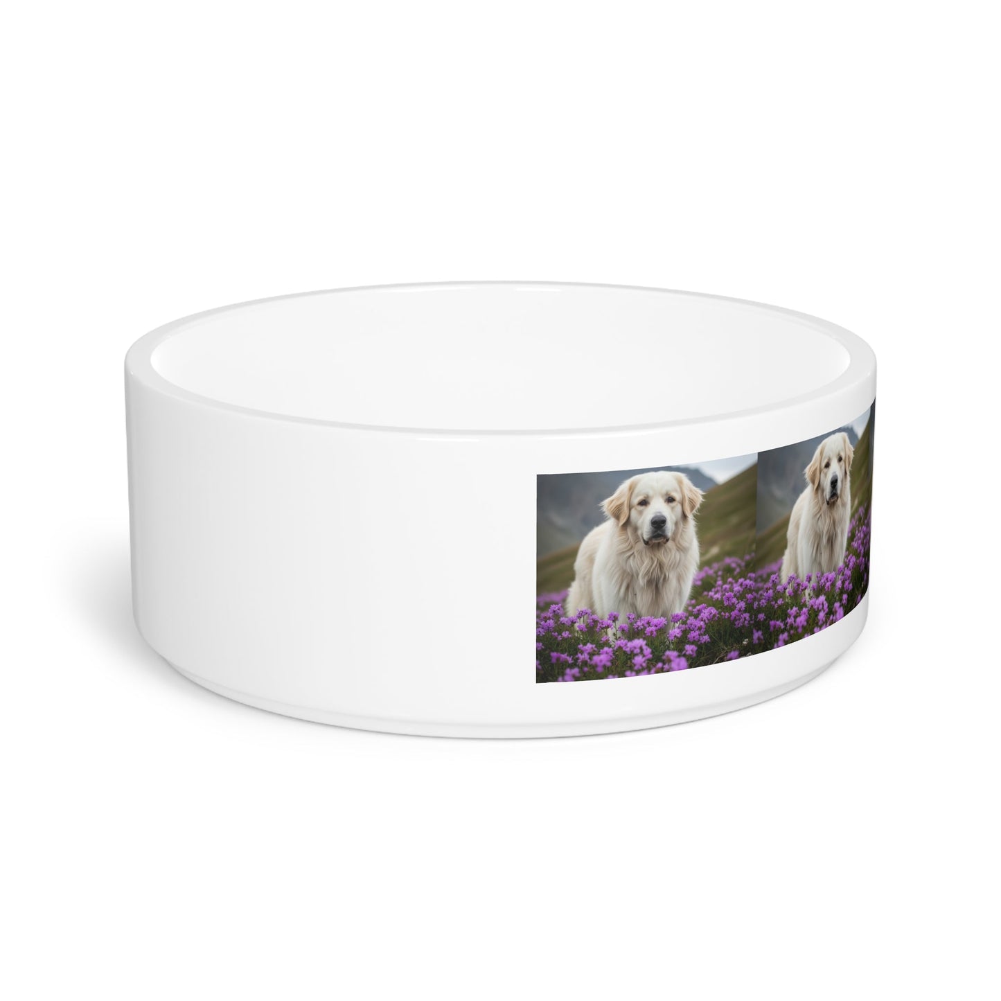 Ceramic Pet Bowl – 16 oz Dog Feeding Bowl