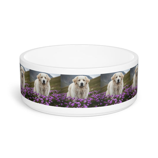 Ceramic Pet Bowl – 16 oz Dog Feeding Bowl