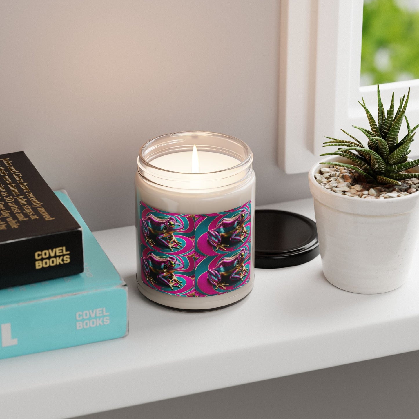 Bougie en cire de soja – Bougie parfumée en pot