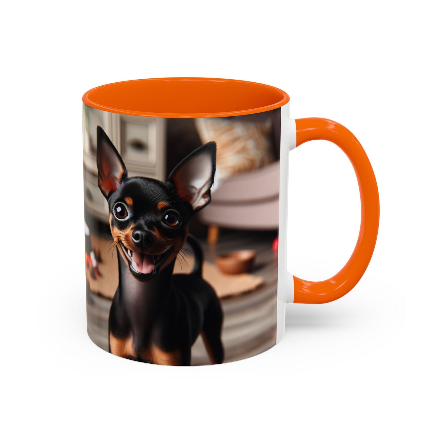 Keramiktasse mit Hunderassen-Motiv – 11 oz & 15 oz