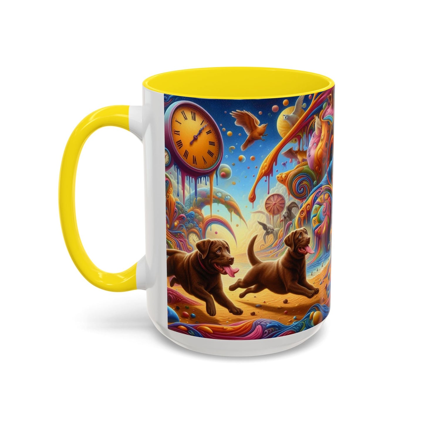 Keramiktasse mit Hunderassen-Motiv – 11 oz & 15 oz