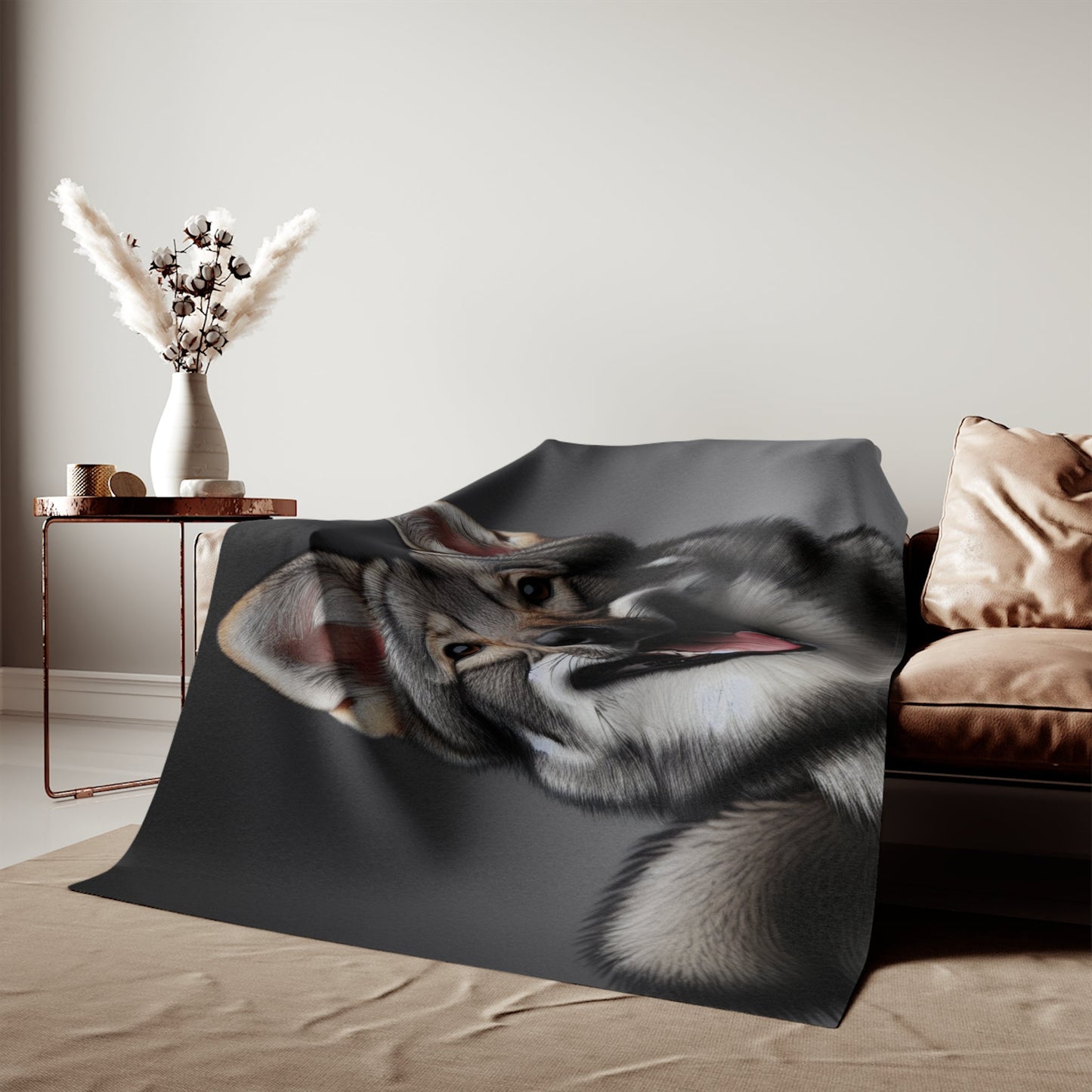 Sweatshirt Blanket – Plush Fleece Throw, 2 Size Options