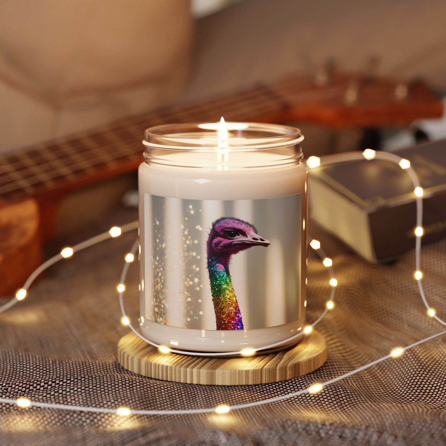 Bougie en cire de soja – Bougie parfumée en jarre
