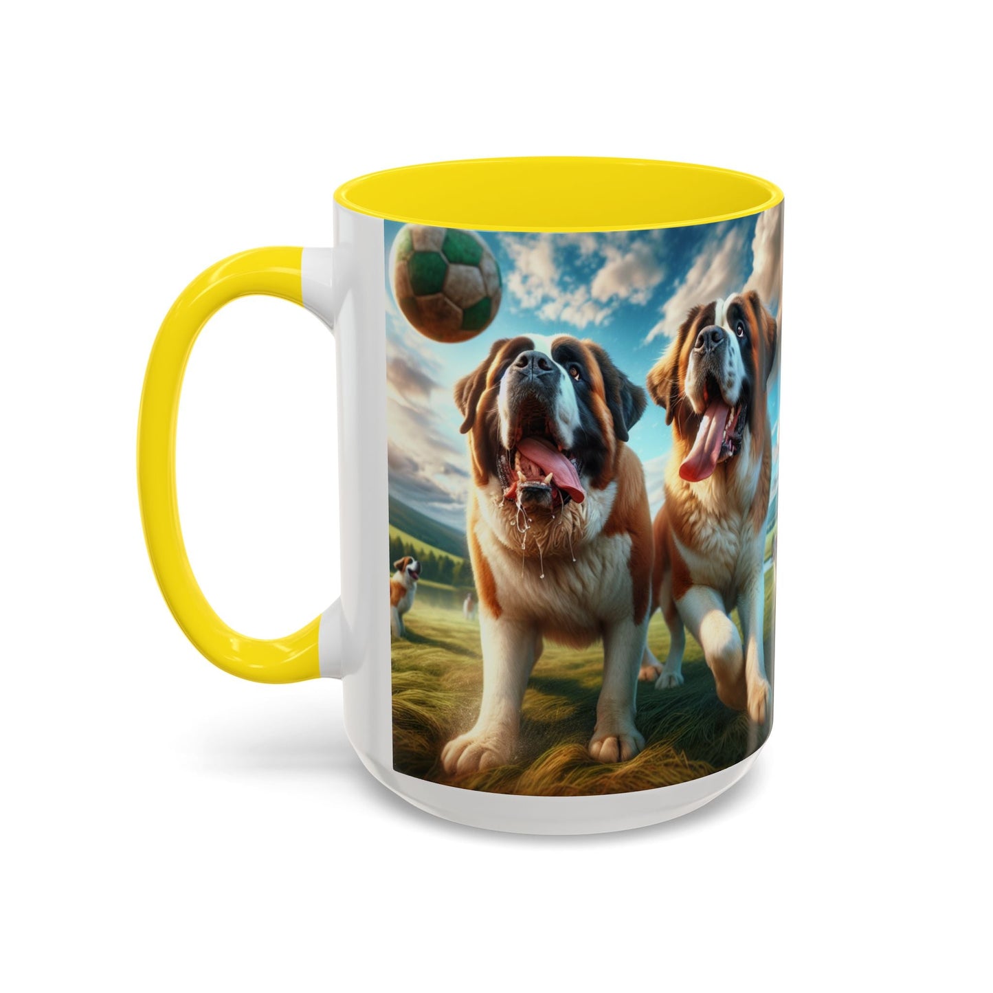 Keramiktasse mit Hunderassen-Motiv – 11 oz & 15 oz