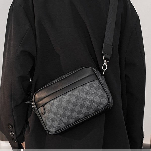 Casual Plaid Bag, Shoulder Bag, Crossbody Bag, Waist Bag