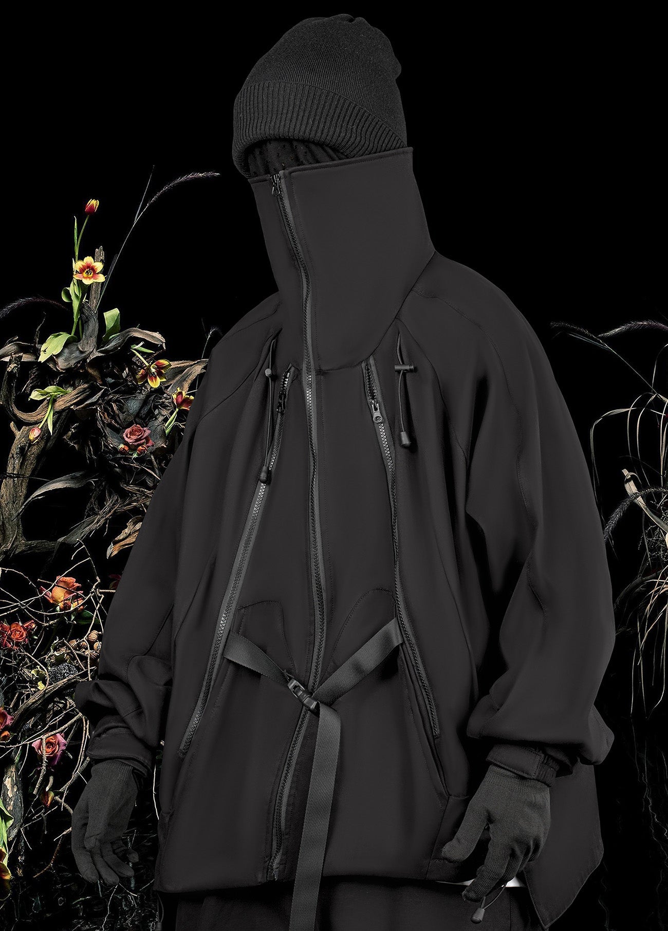 HiJ16 Dreifach-Reißverschlussjacke