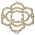 Floral Temperament Retro Bride Headband Rhinestone