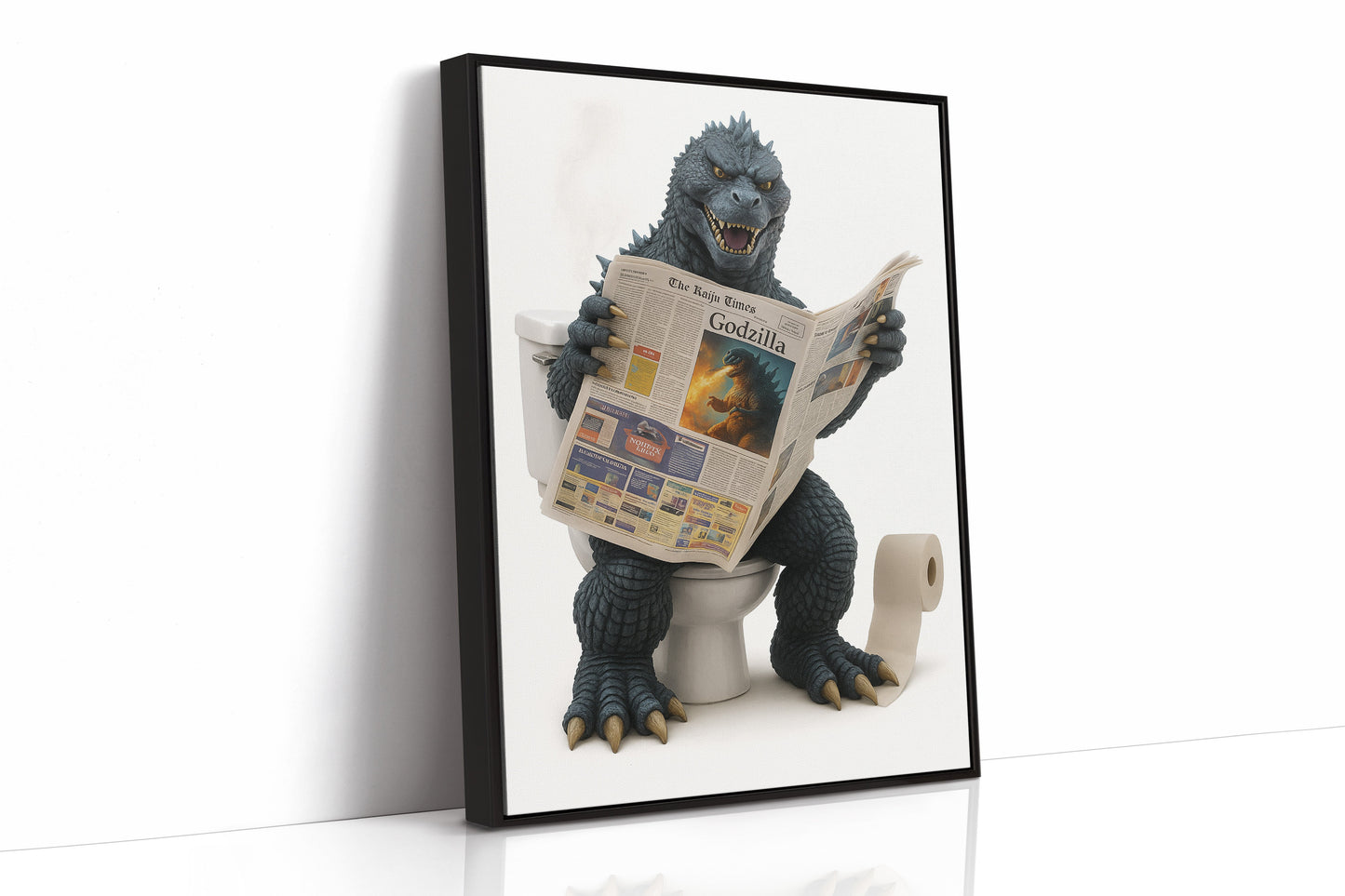 Godzilla on the Throne