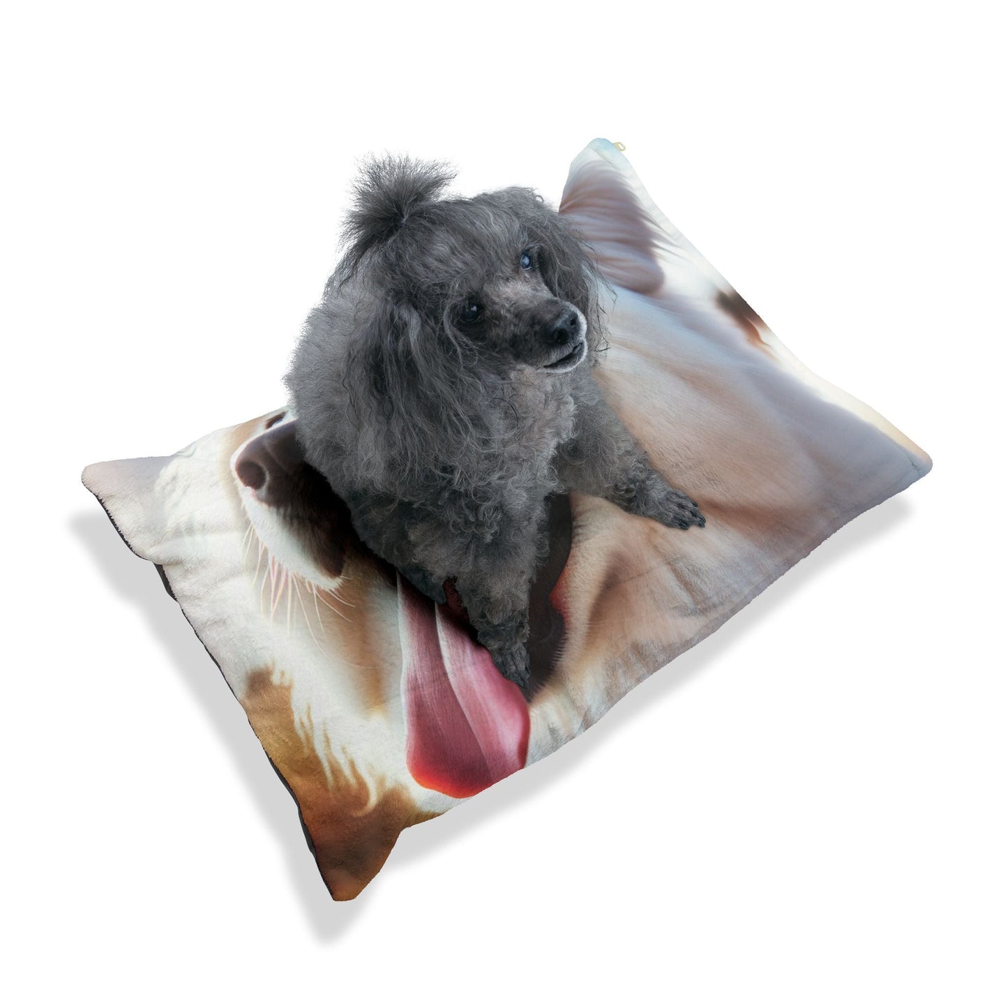 Haustierbett – Plüsch-Hundebett, 3 Größenoptionen