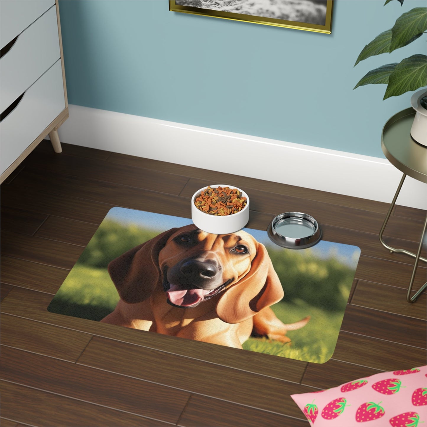 Non-Slip Pet Food Mat – Waterproof Feeding Mat for Dogs