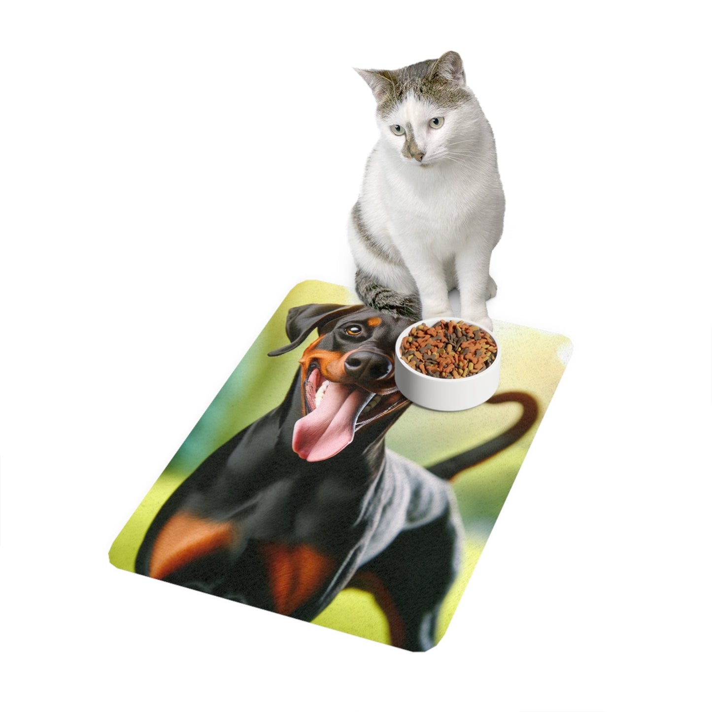 Non-Slip Pet Food Mat – Waterproof Feeding Mat for Dogs