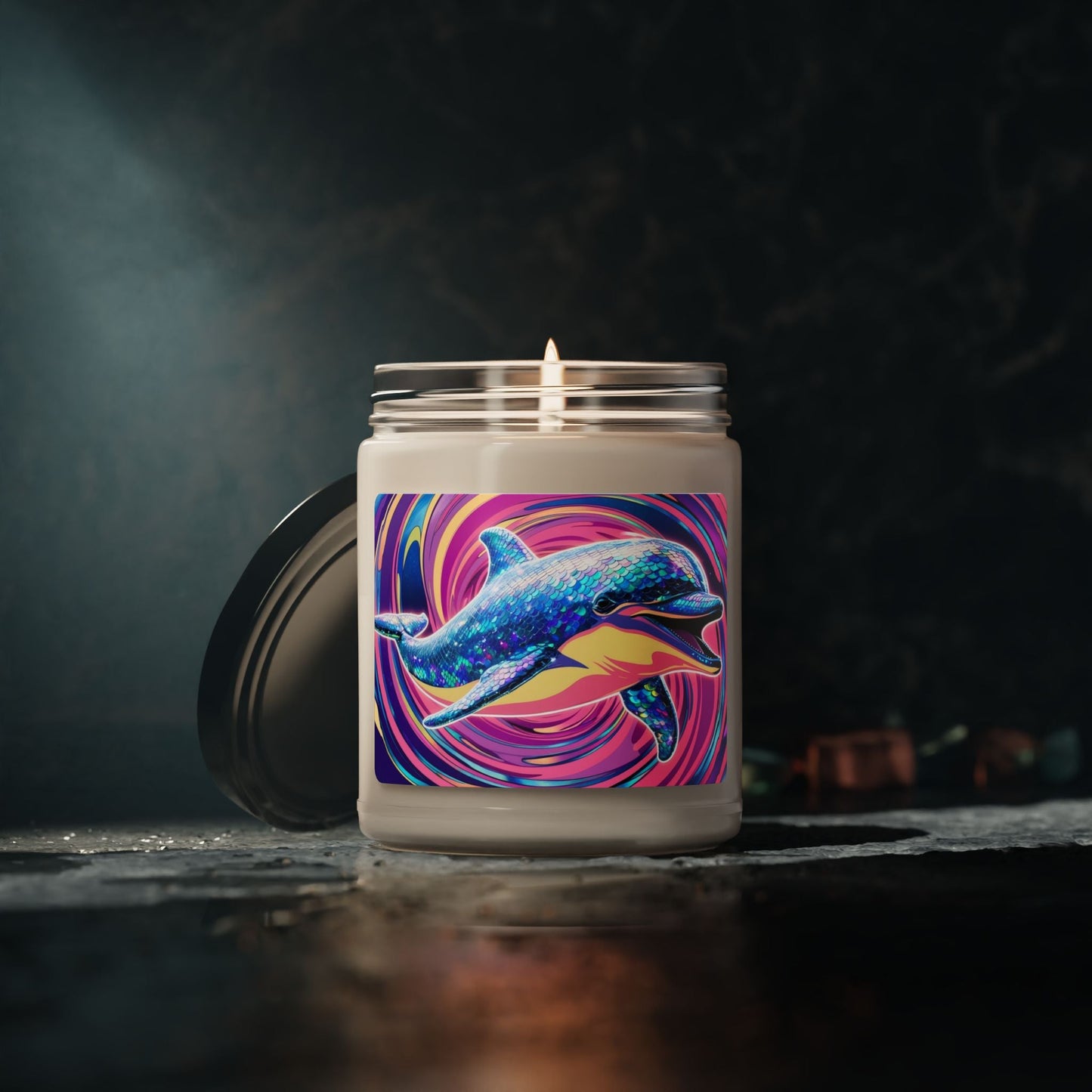 Bougie en cire de soja – Bougie parfumée en pot