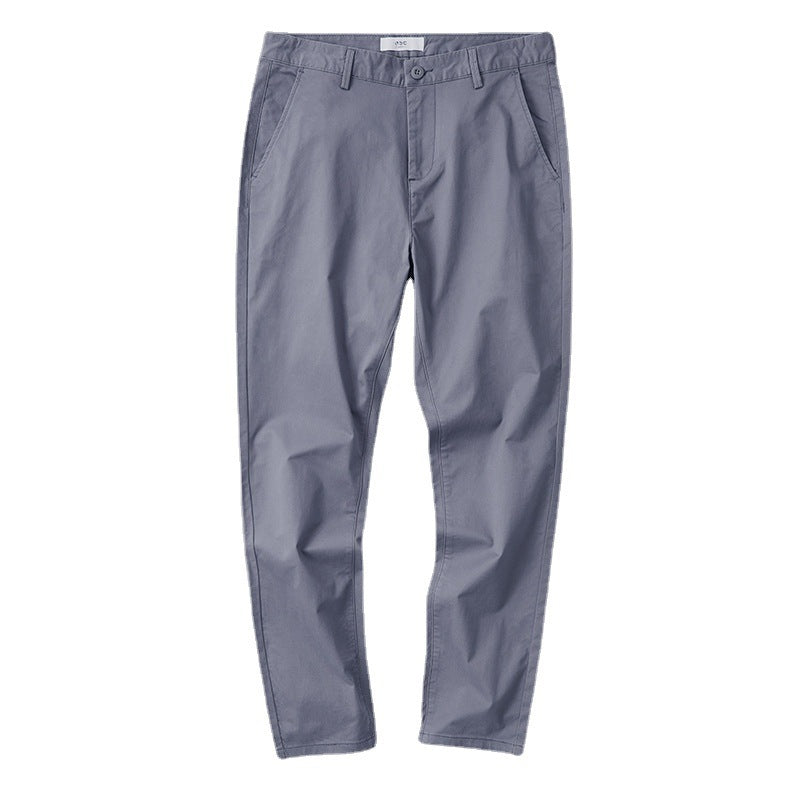Men's Pure Cotton Casual Loose Straight Pants Summer