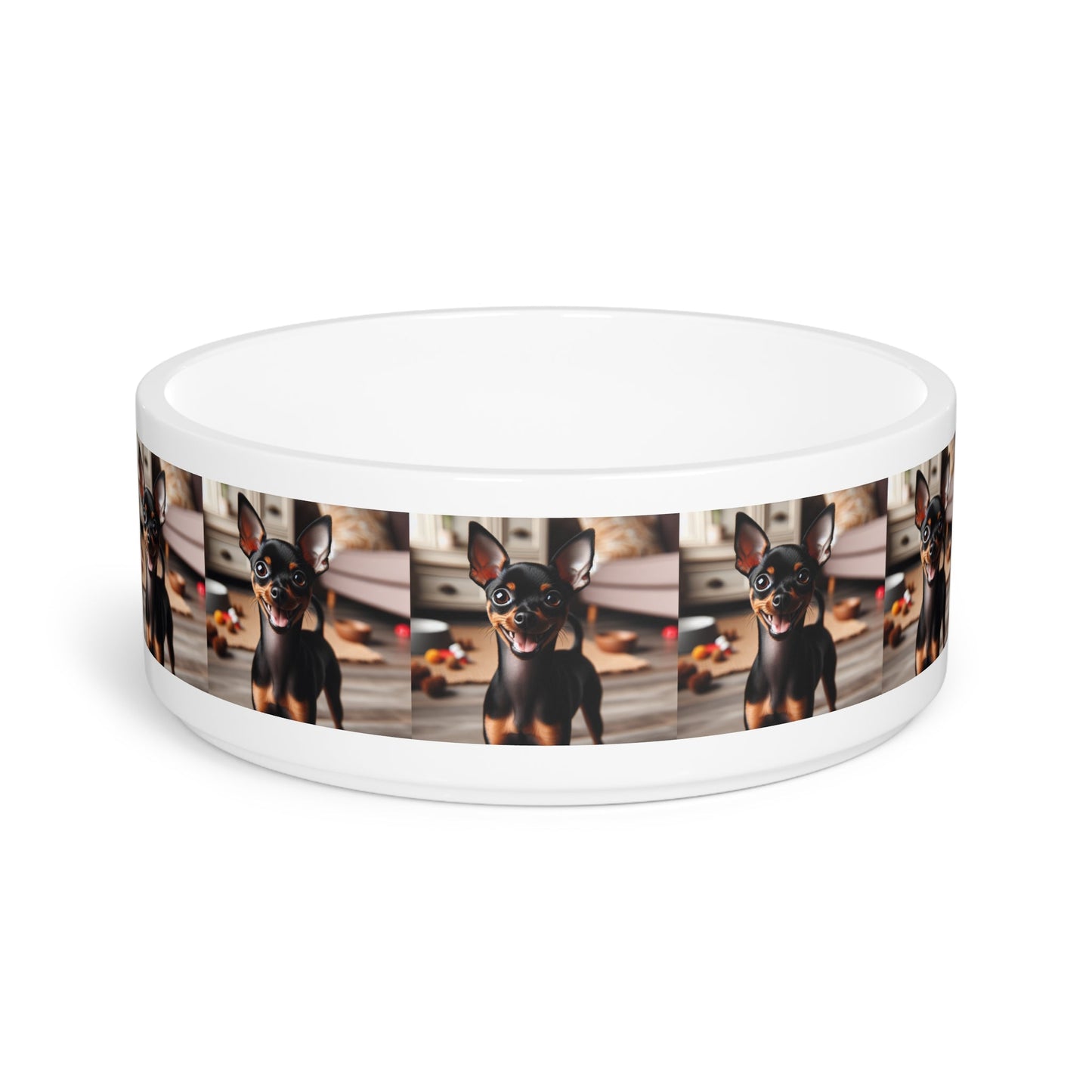 Ceramic Pet Bowl – 16 oz Dog Feeding Bowl