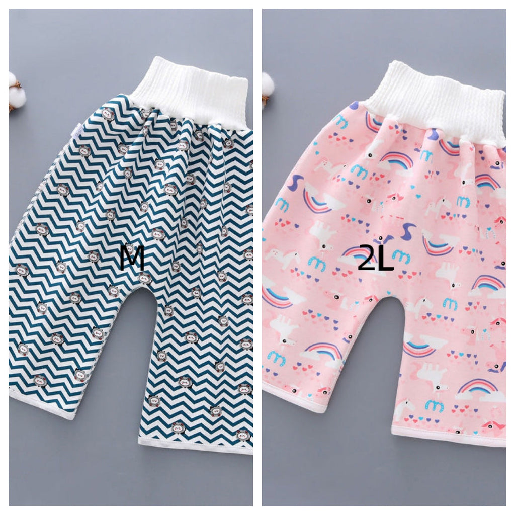 Baby leak-proof bed wetting skirt