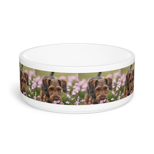 Ceramic Pet Bowl – 16 oz Dog Feeding Bowl
