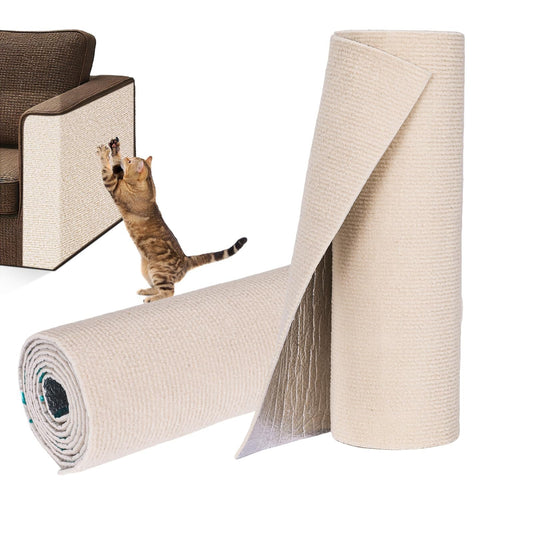 Cat Scratch Furniture Protector, DIY Cat Scratching Mat For Couch, Sofa, Wall,Cat Post,Cat Tree Durable Furniture Guards Couch Scratcher From Cats Claws Scratching For Indoor