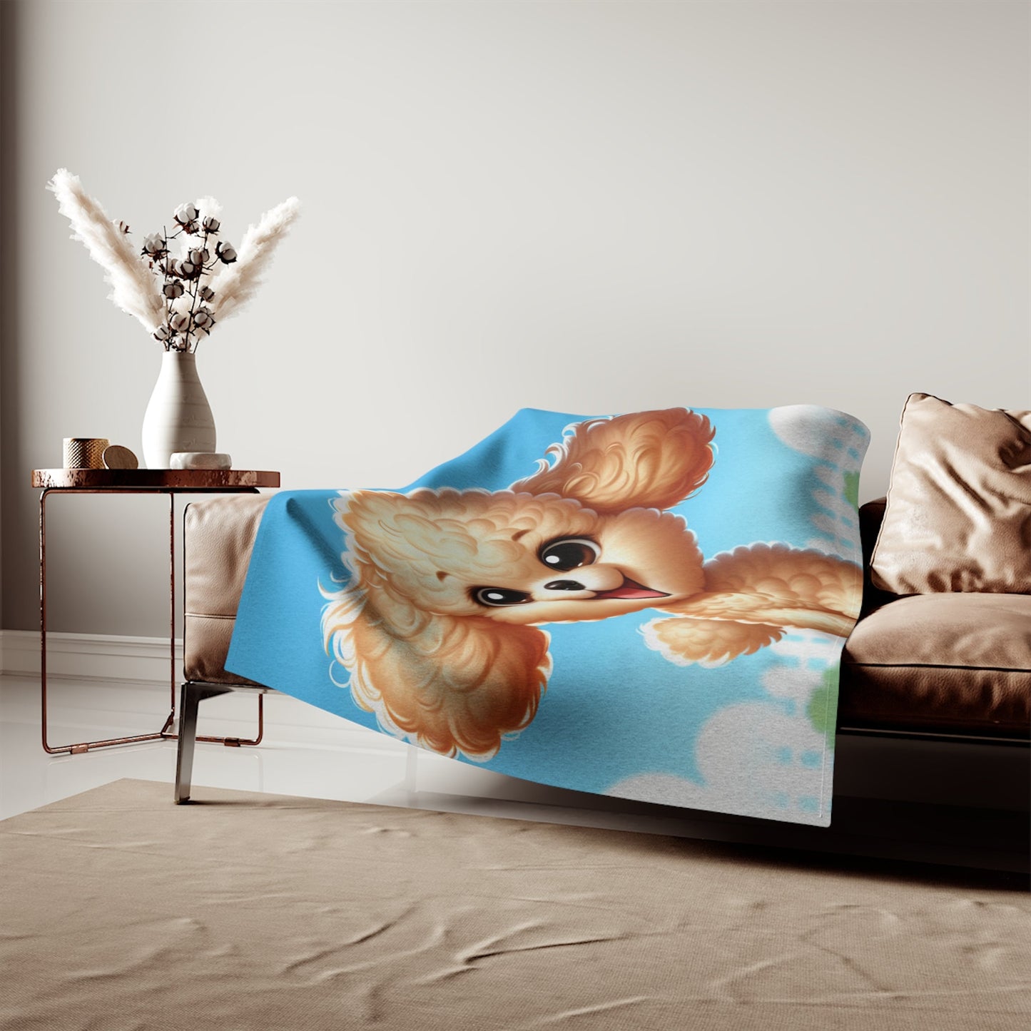 Sweatshirt Blanket – Plush Fleece Throw, 2 Size Options