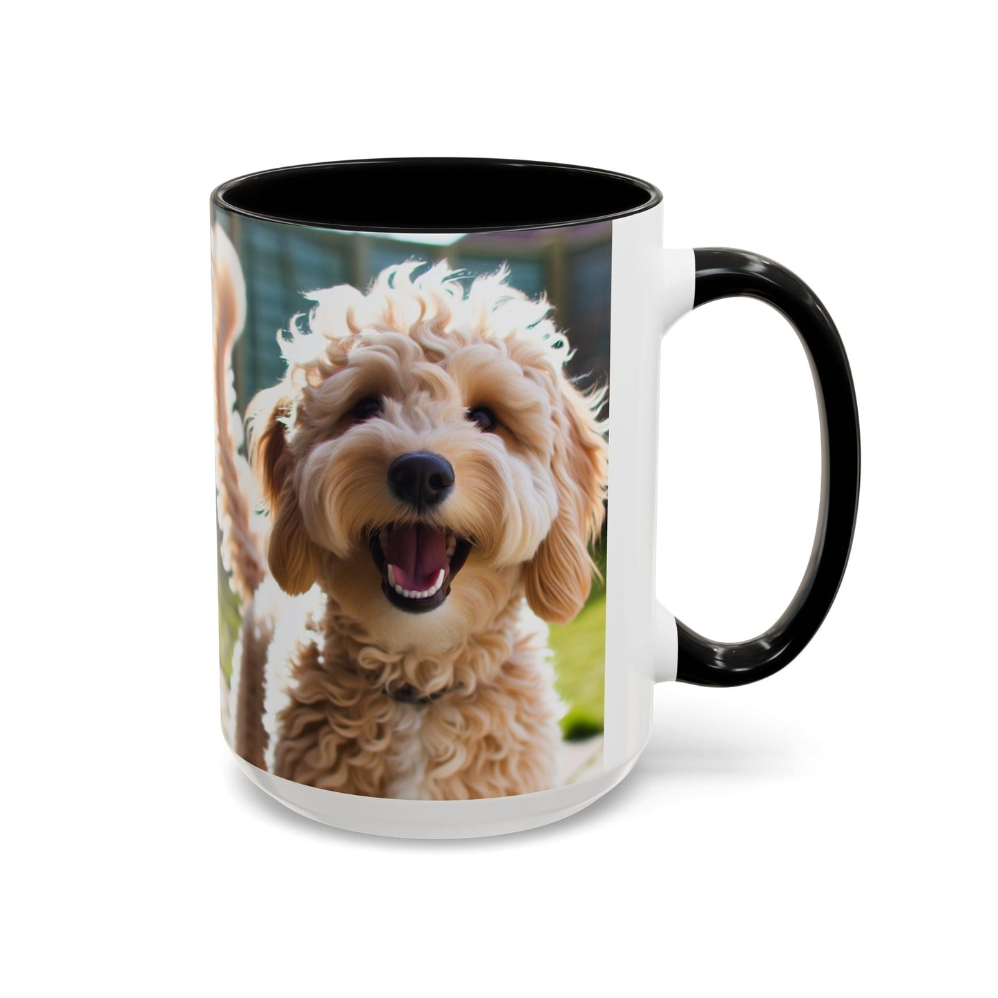 Keramiktasse mit Hunderassen-Motiv – 11 oz & 15 oz