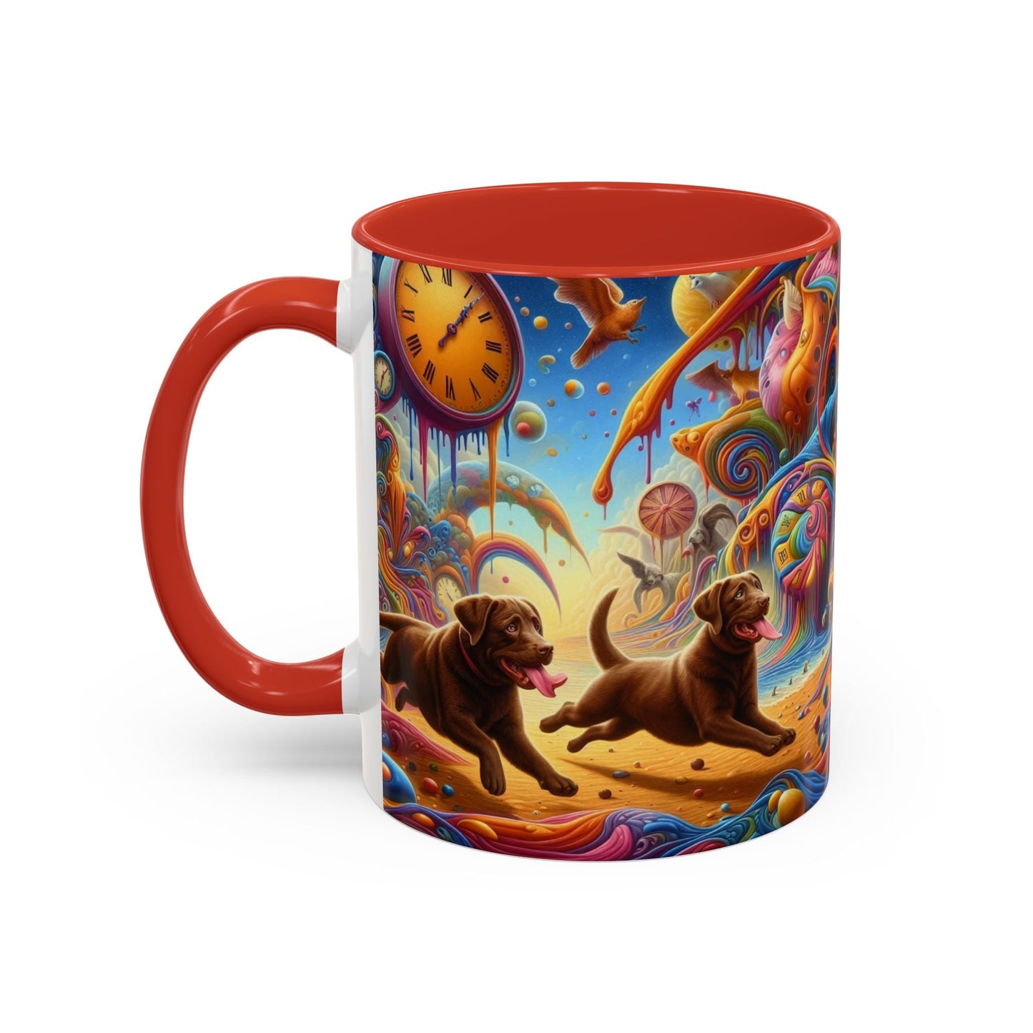 Keramiktasse mit Hunderassen-Motiv – 11 oz & 15 oz