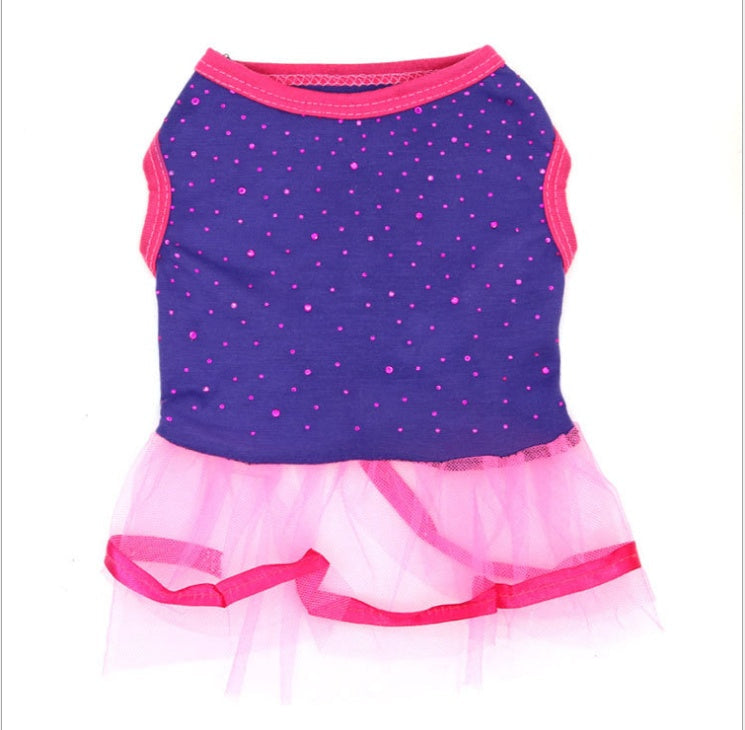 Lace dog skirt
