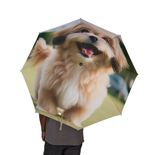 48" Semi-Automatic Umbrella – Windproof Large Travel Rain Umbrella