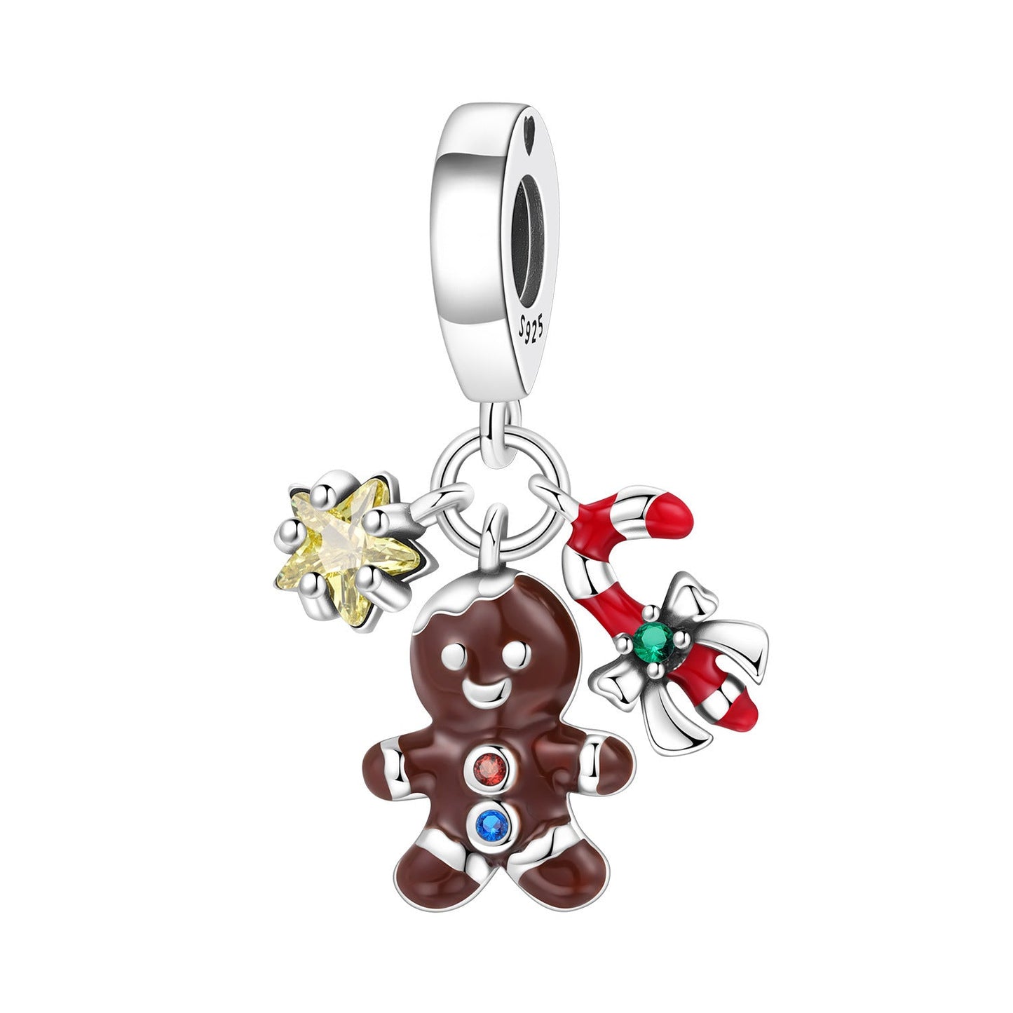 Christmas-themed DIY Beaded Bracelet Kit