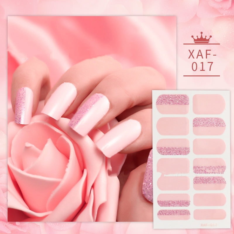 Nail Art Diamond Nail Polish Film Nail Sticker Nail Polish Glue