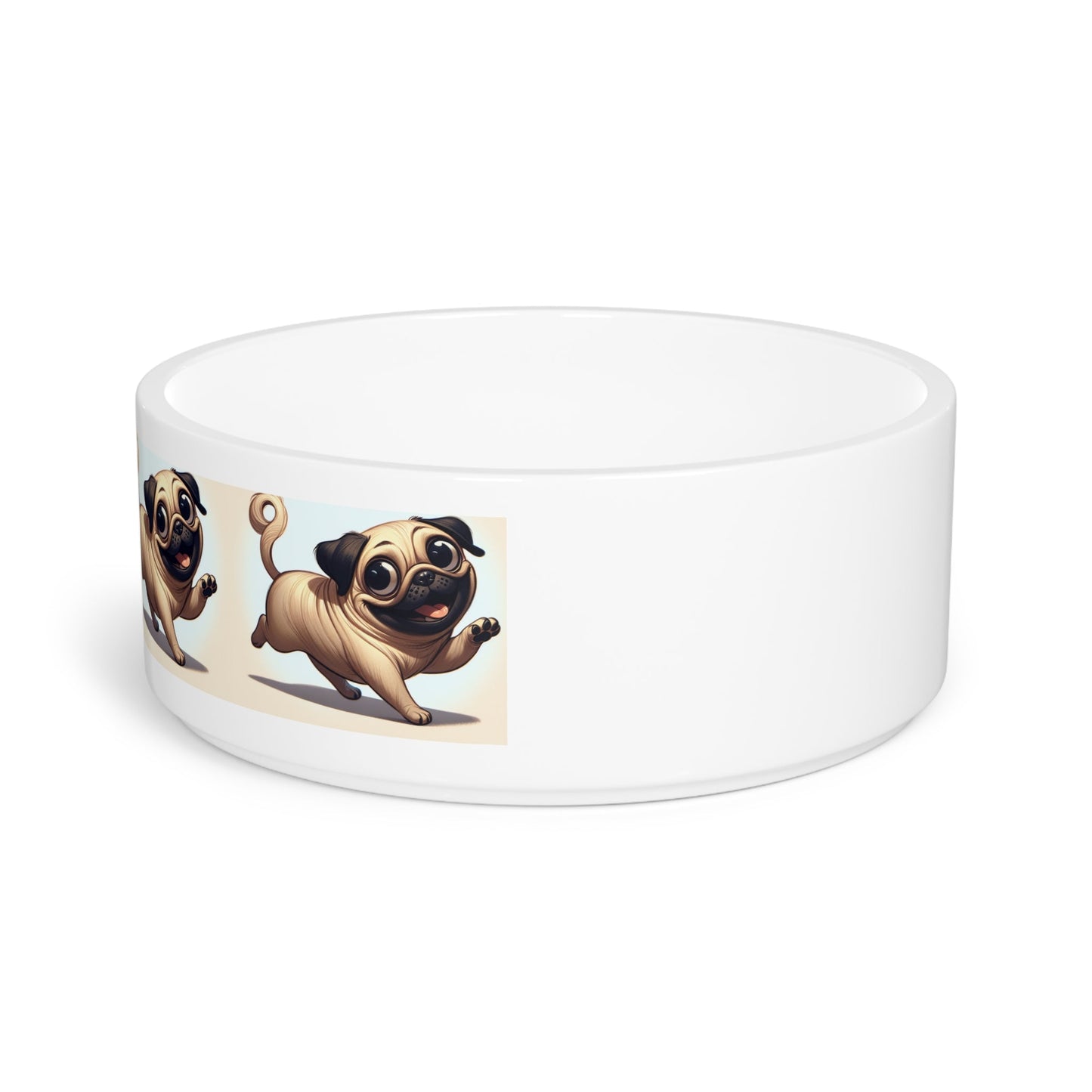 Ceramic Pet Bowl – 16 oz Dog Feeding Bowl