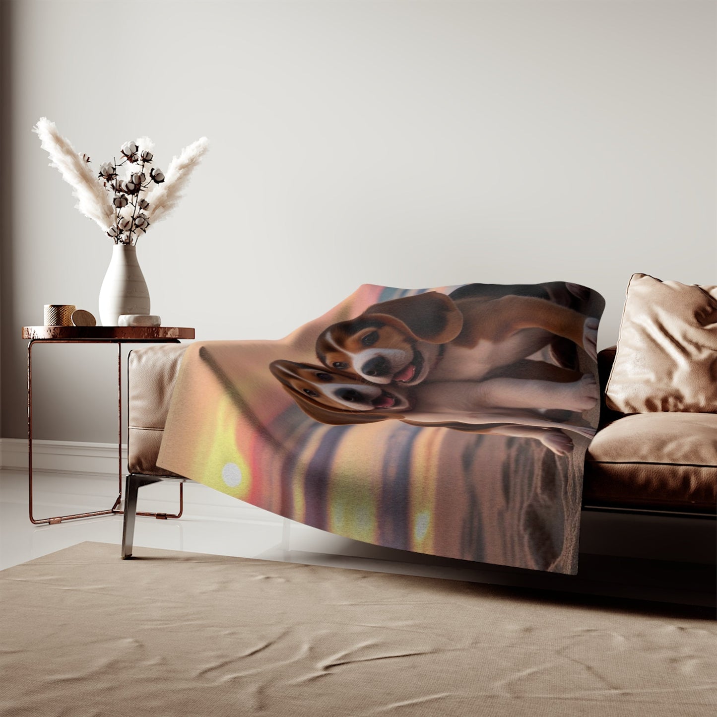 Couverture polaire – Jeté en polaire peluche, 2 options de tailles