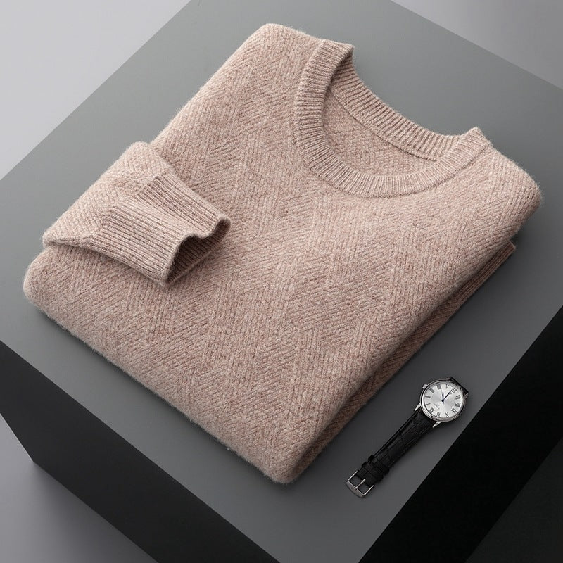 Round-neck Long-sleeved Pullover Thin Loose Leisure