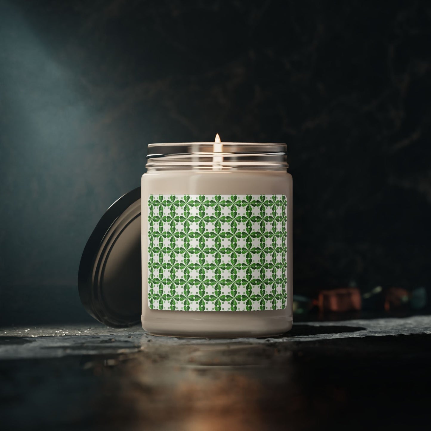 Bougie en cire de soja – Bougie parfumée en pot