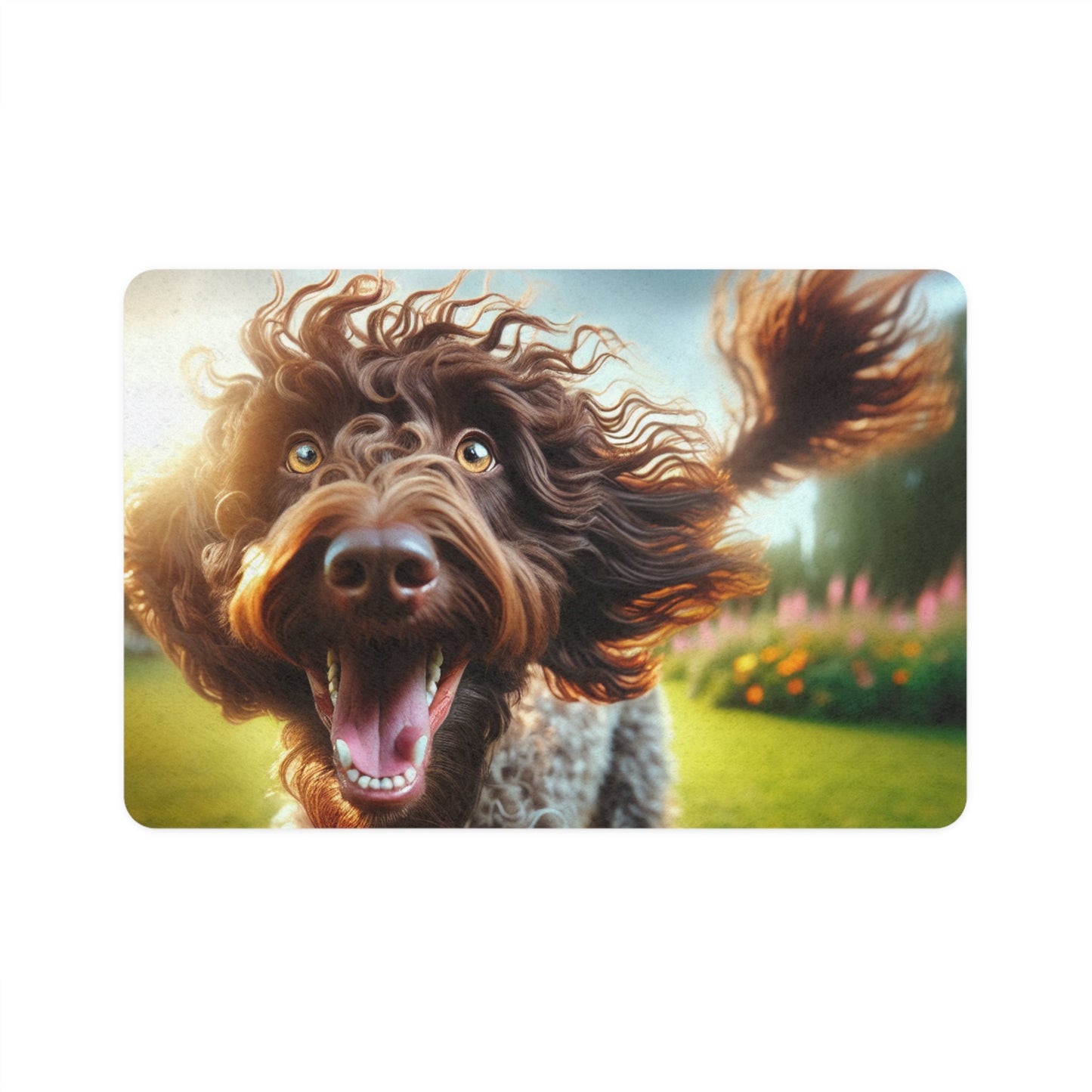 Tapis antidérapant pour animaux de compagnie – Tapis d'alimentation étanche pour chiens