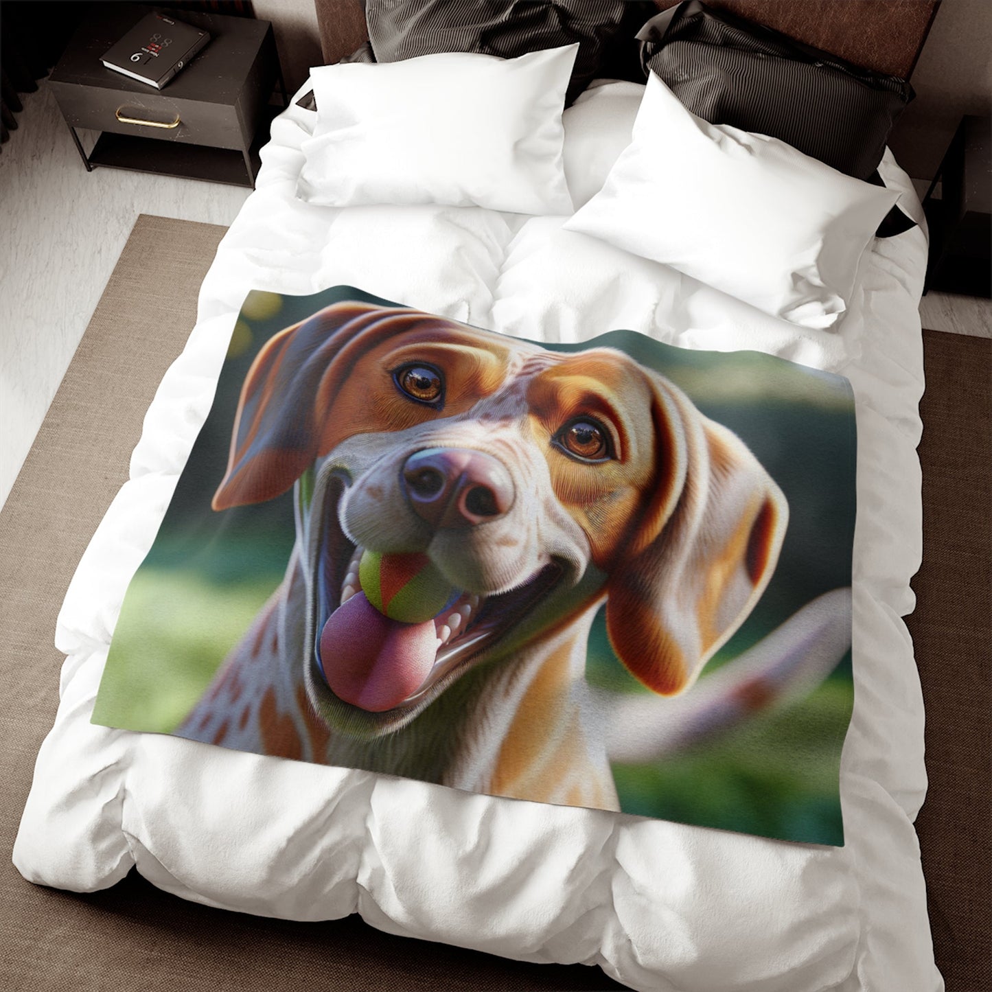 Sweatshirt Blanket – Plush Fleece Throw, 2 Size Options