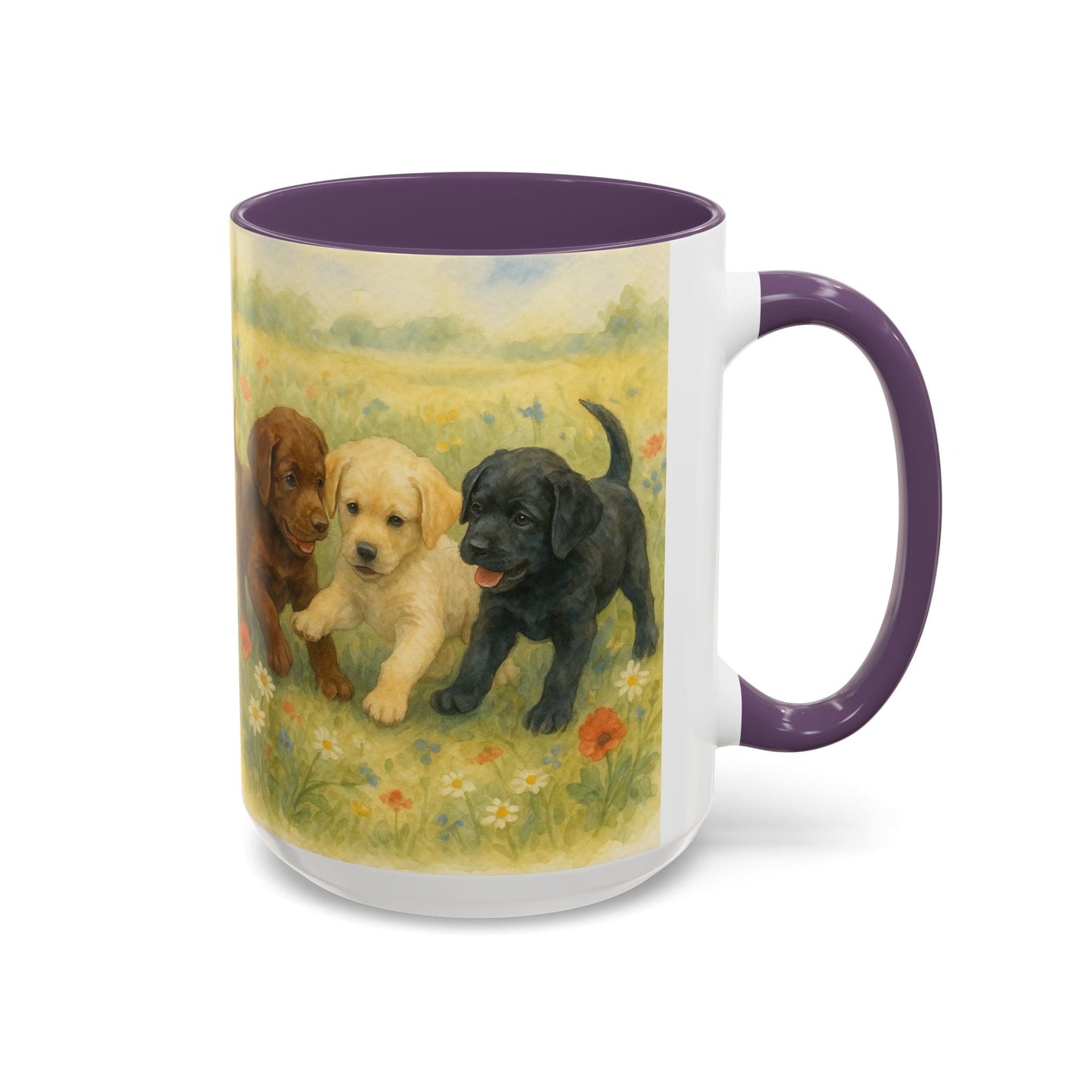 Keramiktasse mit Hunderassen-Motiv – 11 oz & 15 oz