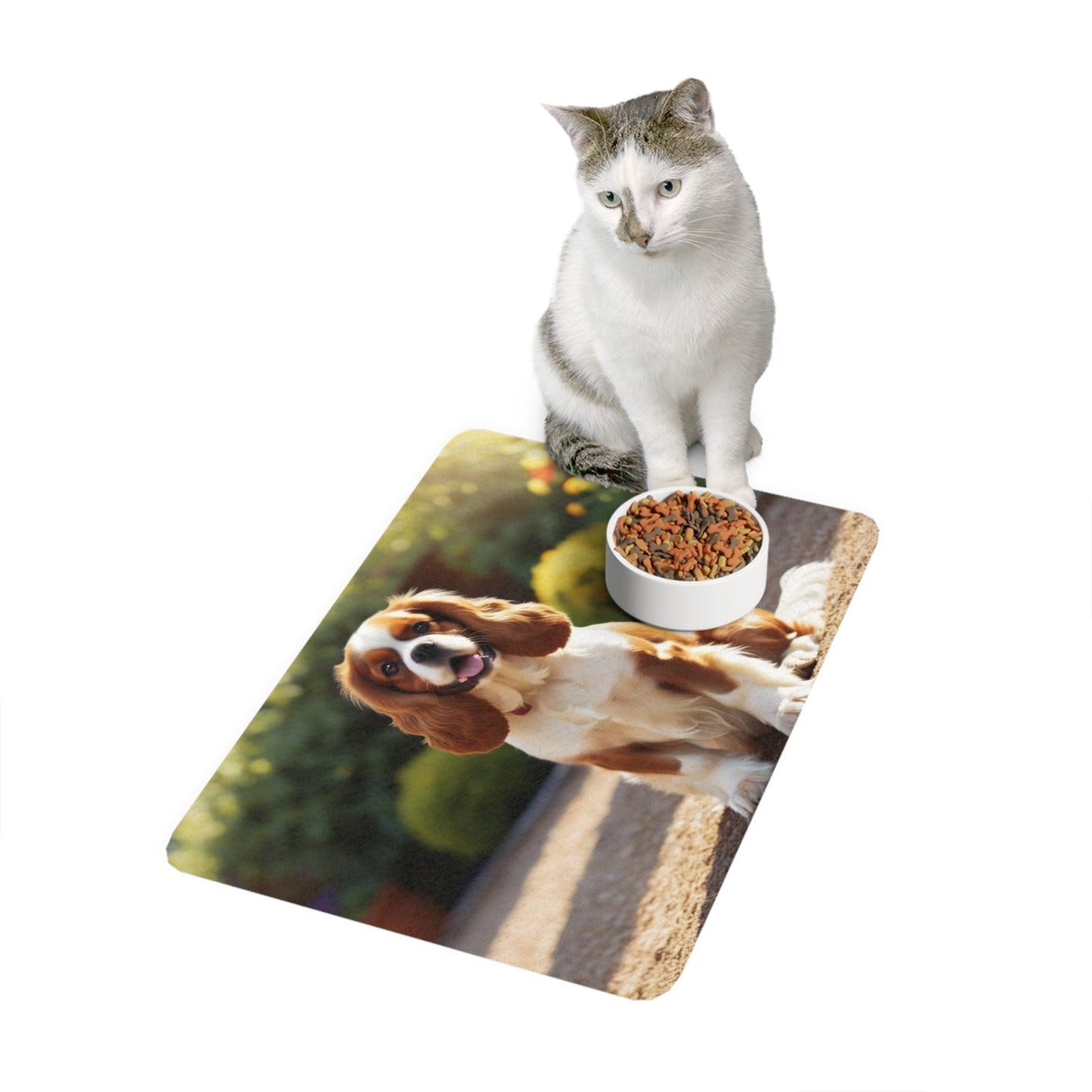 Non-Slip Pet Food Mat – Waterproof Feeding Mat for Dogs