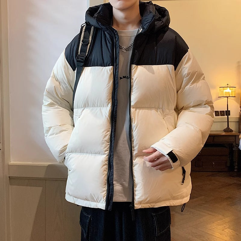 Thickened Warm And Loose-fitting Mens Winter Coat