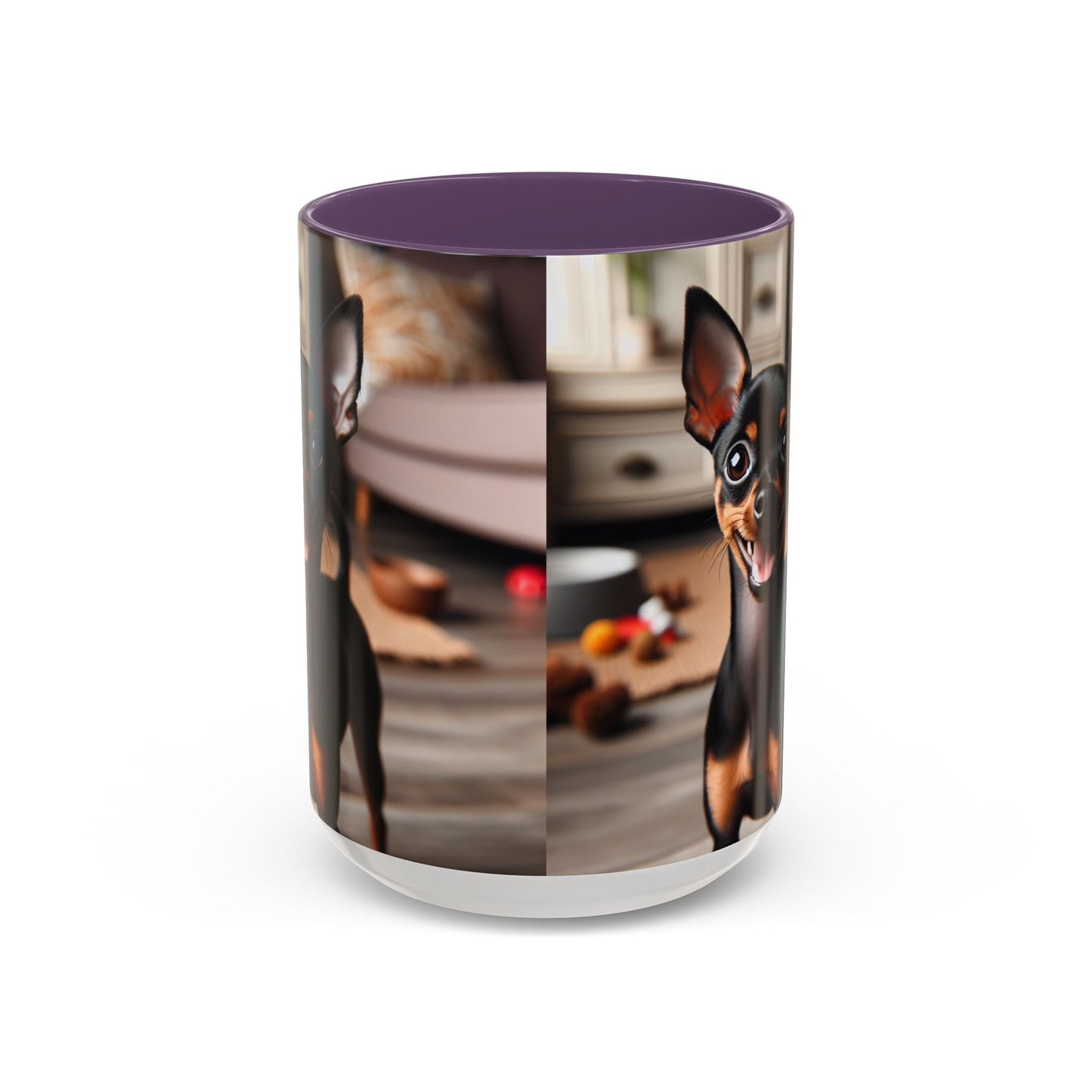Keramiktasse mit Hunderassen-Motiv – 11 oz & 15 oz