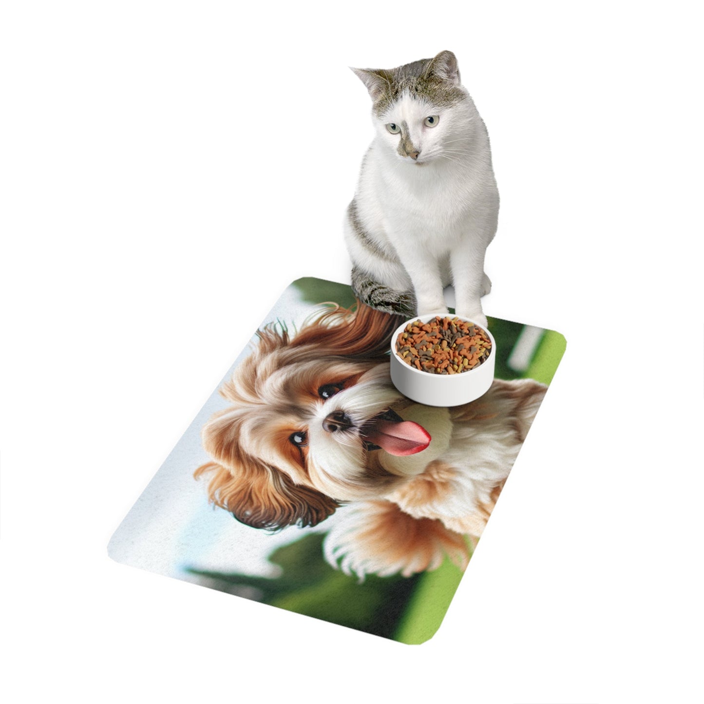 Non-Slip Pet Food Mat – Waterproof Feeding Mat for Dogs