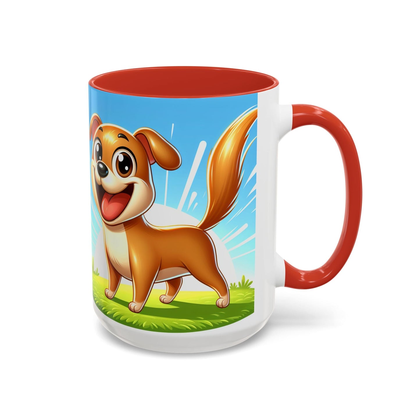 Keramiktasse mit Hunderassen-Motiv – 11 oz & 15 oz