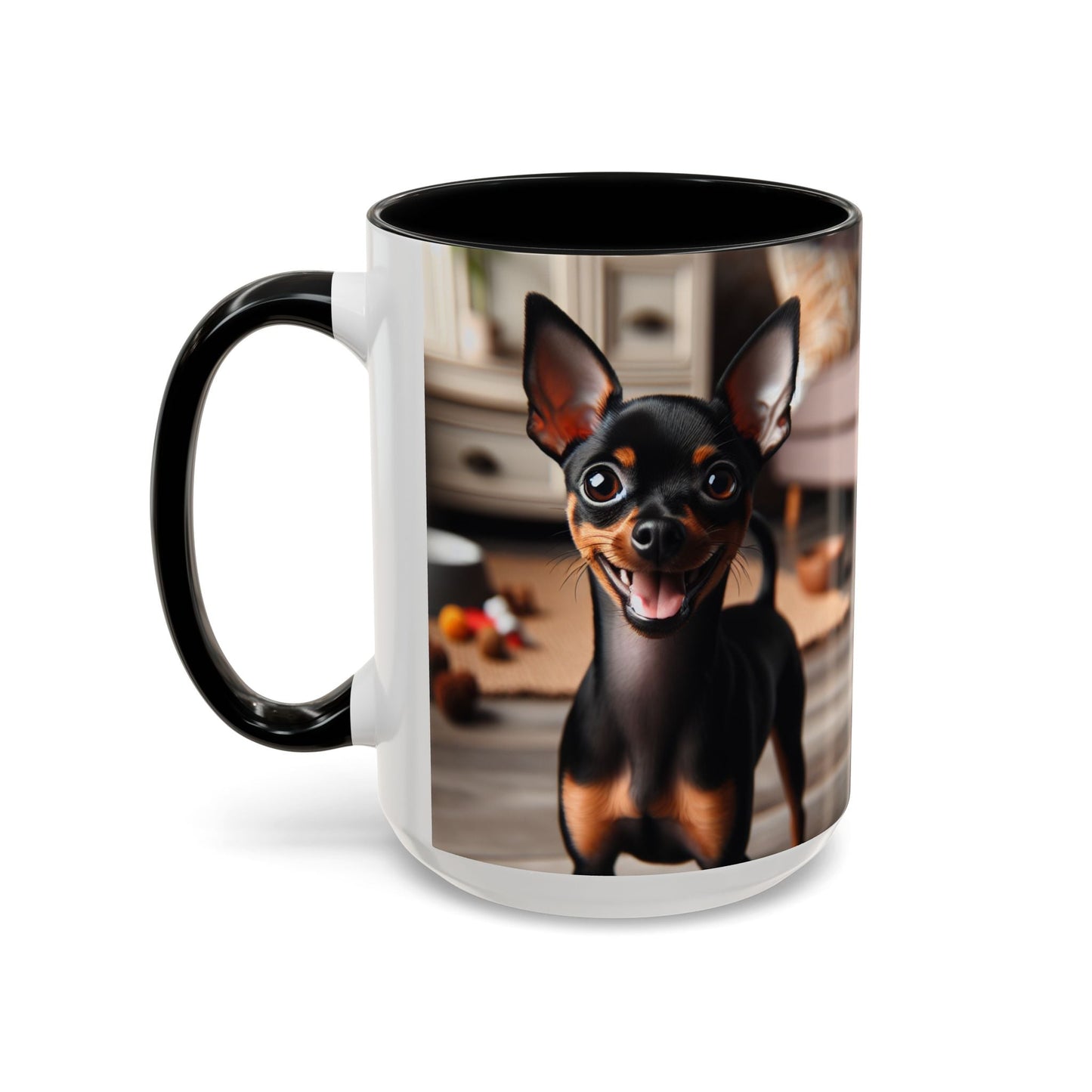Keramiktasse mit Hunderassen-Motiv – 11 oz & 15 oz