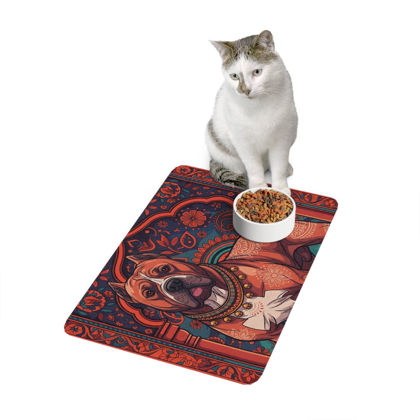 Non-Slip Pet Food Mat – Waterproof Feeding Mat for Dogs