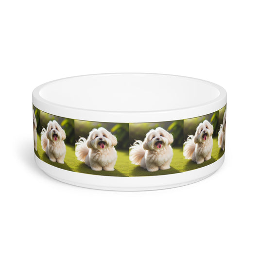 Ceramic Pet Bowl – 16 oz Dog Feeding Bowl