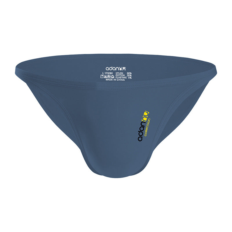 Briefs Modal Thin Low Waist Exciting Pouch Bikini Hip Lifting Solid Color Underwear