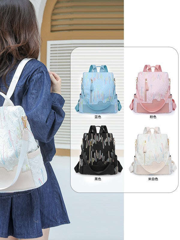 Women's Lightweight And Fashionable Multifunctional Backpack