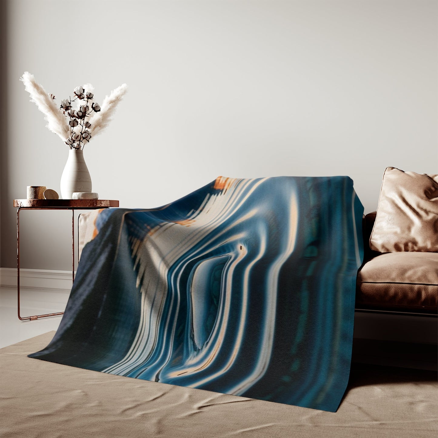 Sweatshirt Blanket – Plush Fleece Throw, 2 Size Options