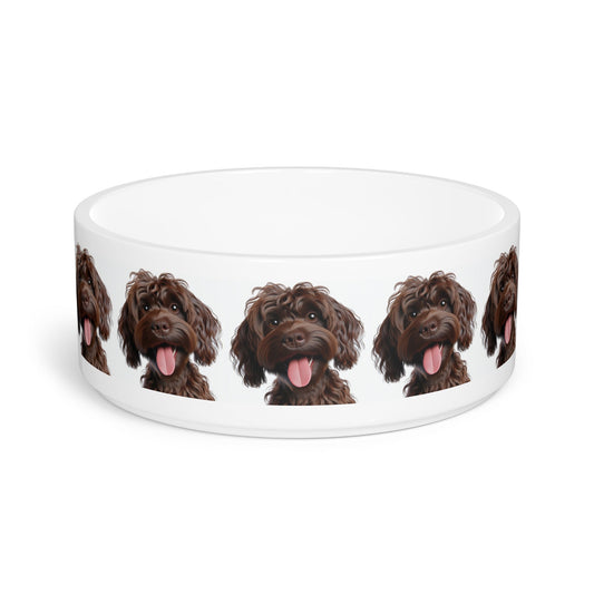 Ceramic Pet Bowl – 16 oz Dog Feeding Bowl