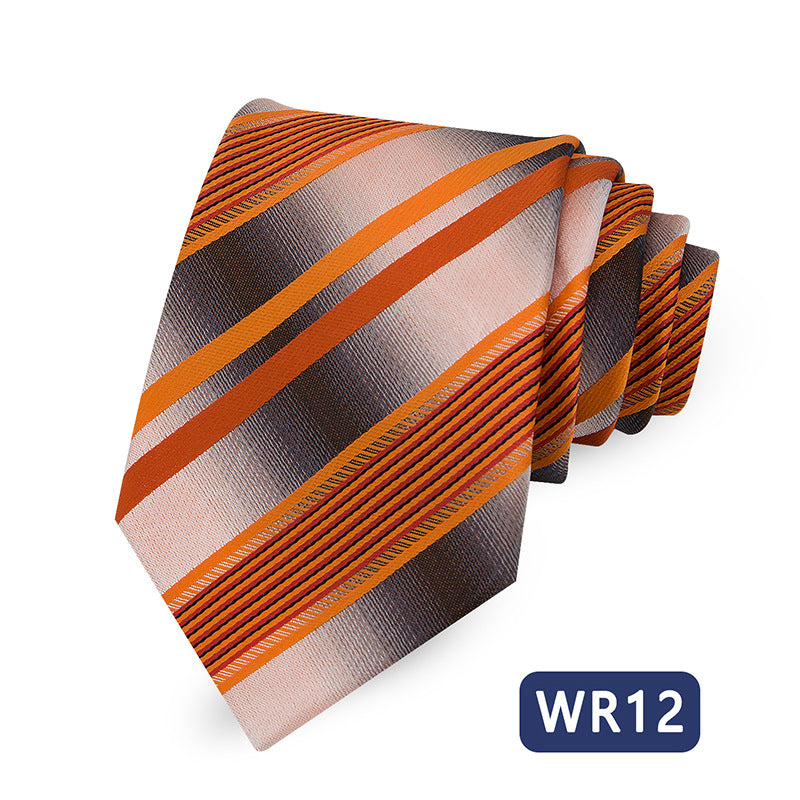 Men's Fashionable Casual Business Formal Striped Tie