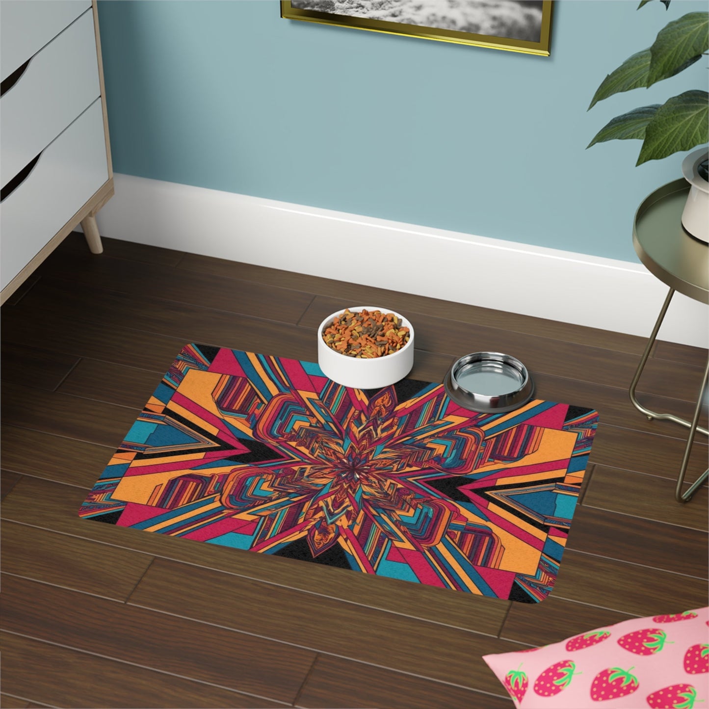Non-Slip Pet Food Mat – Waterproof Feeding Mat for Dogs